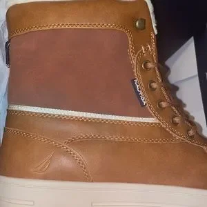 Nautica | Shoes | Nautica Tan Sherpa Boots Duck Boot Size 9  display picture 2